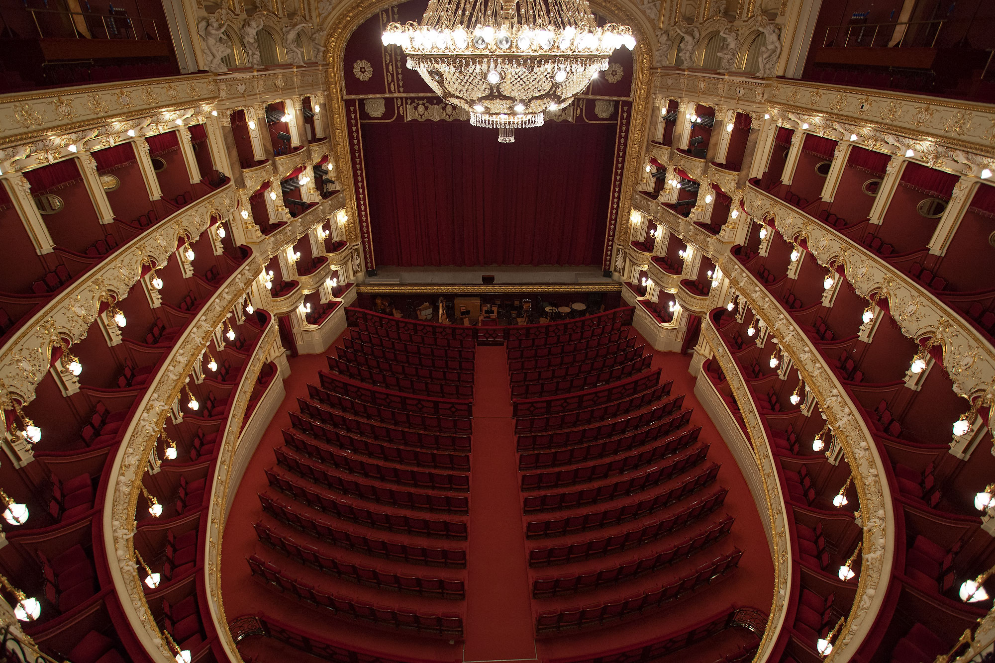 Оперный театр Одесса зрительный зал